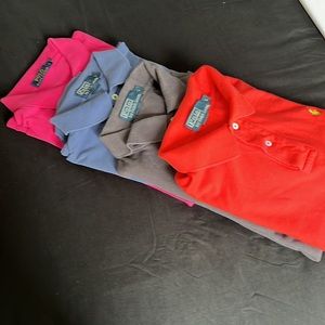 4 very good condition Men’s Ralph Lauren Polo shirts